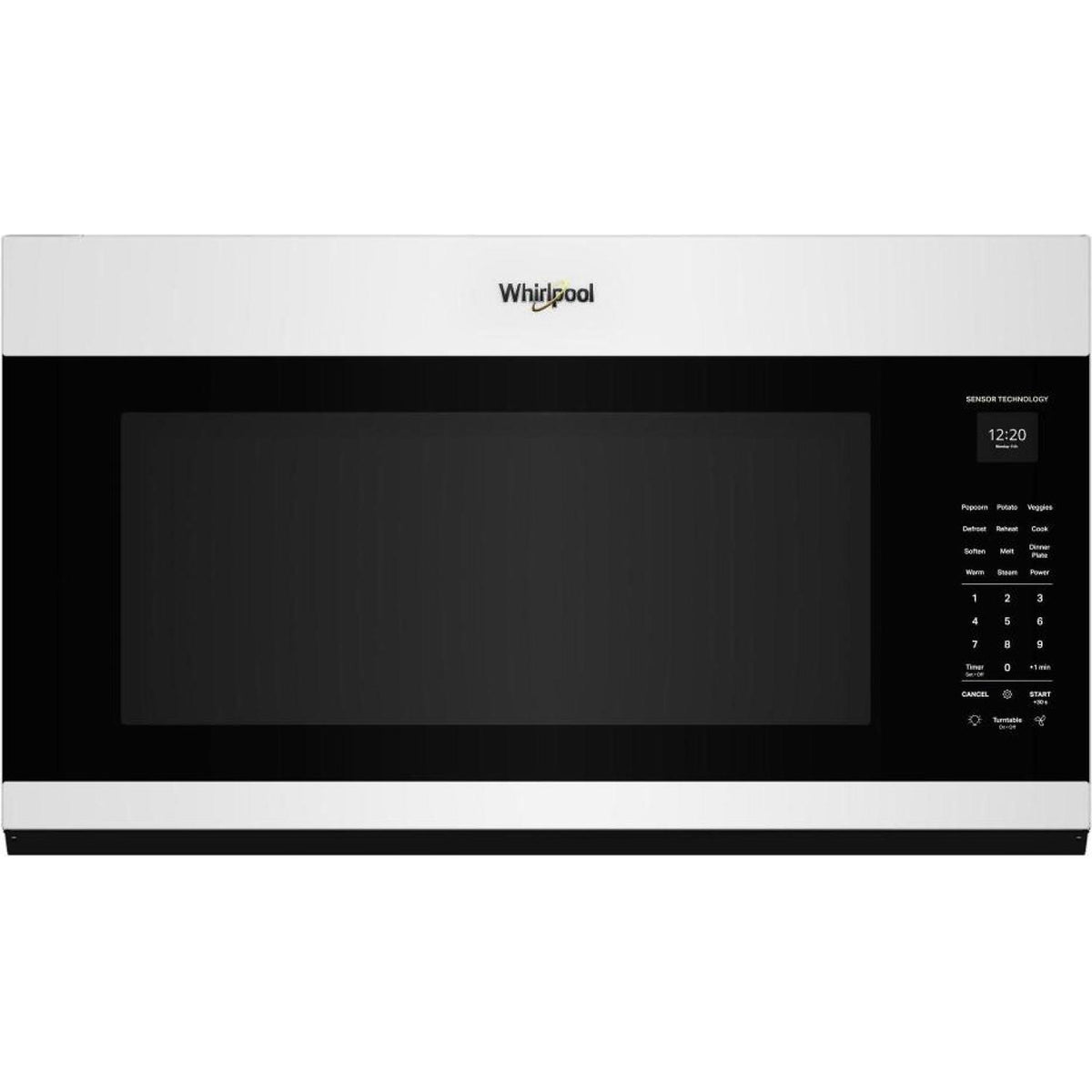  Whirlpool 30-inch, 2.1 cu. ft. Over-The-Range Microwave Oven with Sensor Cooking Technology YWMMS5630TW IMAGE 1