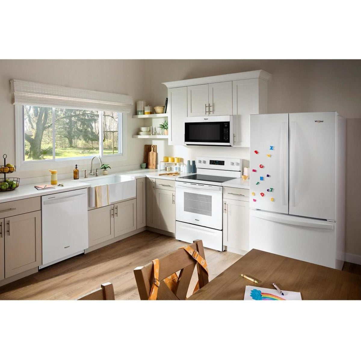 Whirlpool 30-inch, 2.1 cu. ft. Over-The-Range Microwave Oven with Sensor Cooking Technology YWMMS5630TW IMAGE 10