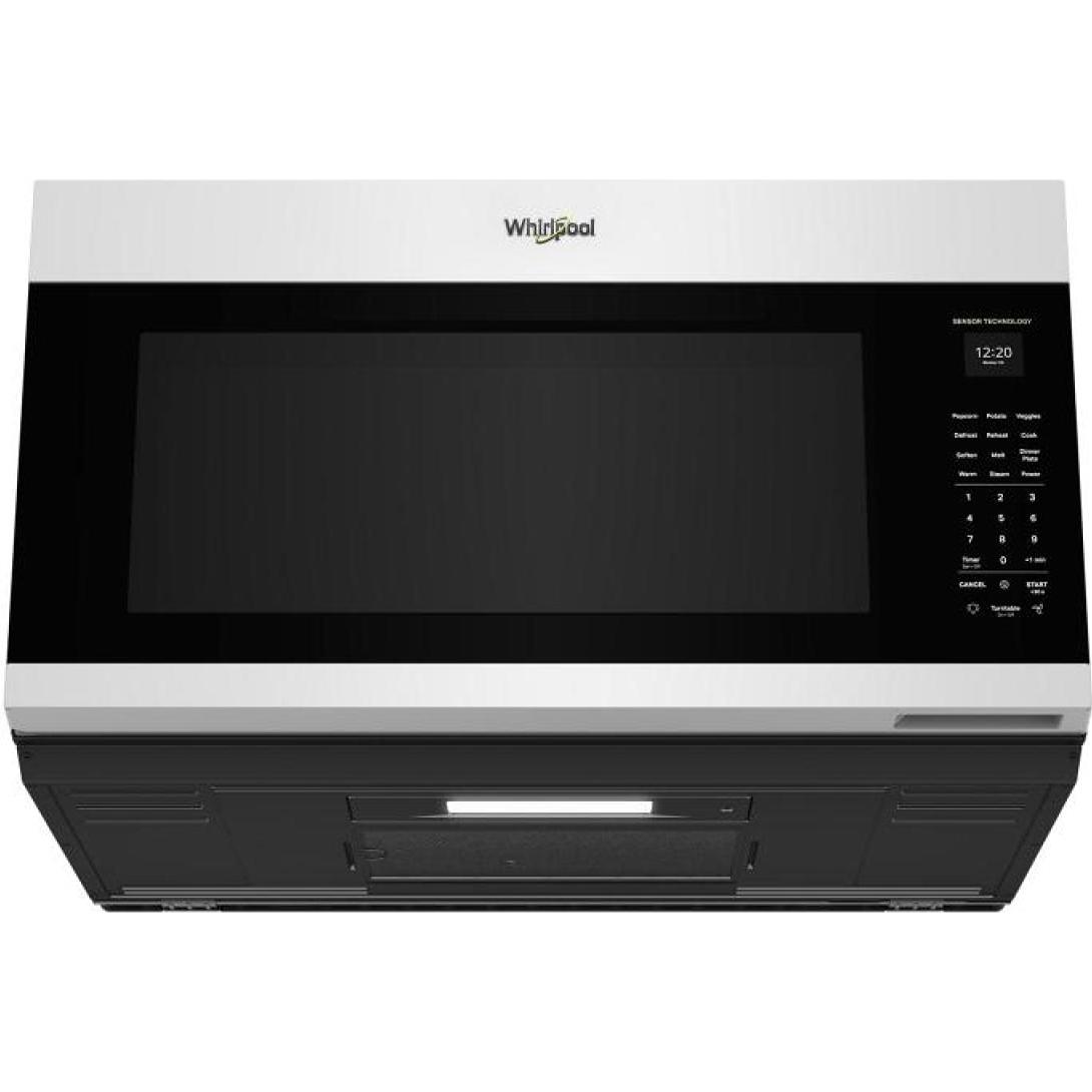  Whirlpool 30-inch, 2.1 cu. ft. Over-The-Range Microwave Oven with Sensor Cooking Technology YWMMS5630TW IMAGE 4