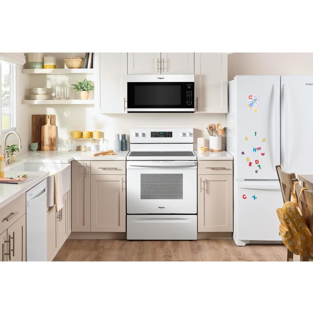  Whirlpool 30-inch, 2.1 cu. ft. Over-The-Range Microwave Oven with Sensor Cooking Technology YWMMS5630TW IMAGE 9