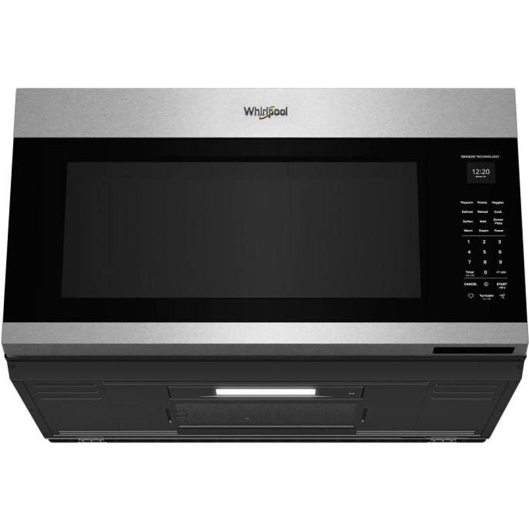 Whirlpool 30-inch, 2.1 cu. ft. Over-The-Range Microwave Oven with Sensor Cooking Technology YWMMS5630TZ IMAGE 6