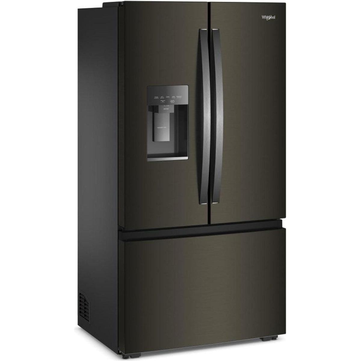  Whirlpool 36-inch, 23.4 cu. ft. Counter-Depth Freestanding French 3-Door Refrigerator with Nugget Ice WRFC7436TV IMAGE 3