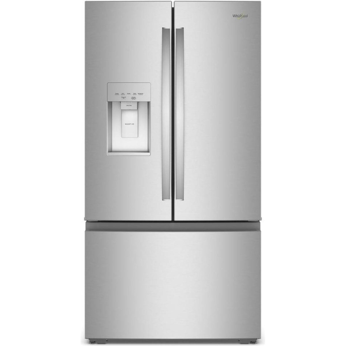  Whirlpool 36-inch, 23.4 cu. ft. Counter-Depth Freestanding French 3-Door Refrigerator with Nugget Ice WRFC7436TZ IMAGE 1