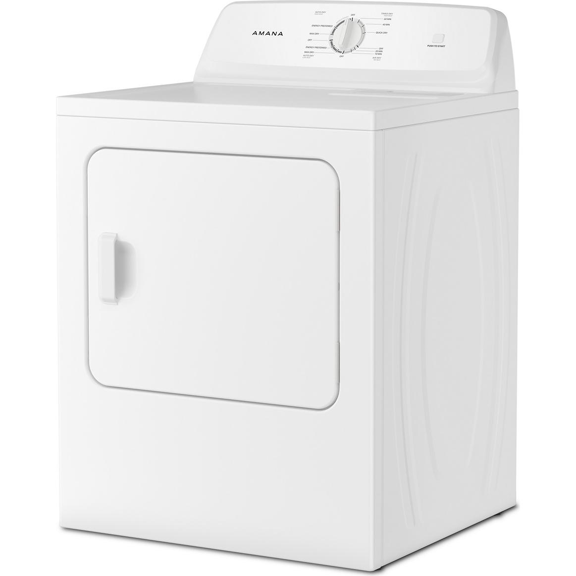  Amana 6.7 cu. ft. Electric Dryer YAED4600TW IMAGE 4