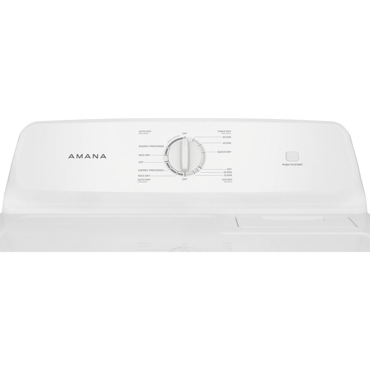  Amana 6.7 cu. ft. Electric Dryer YAED4600TW IMAGE 5