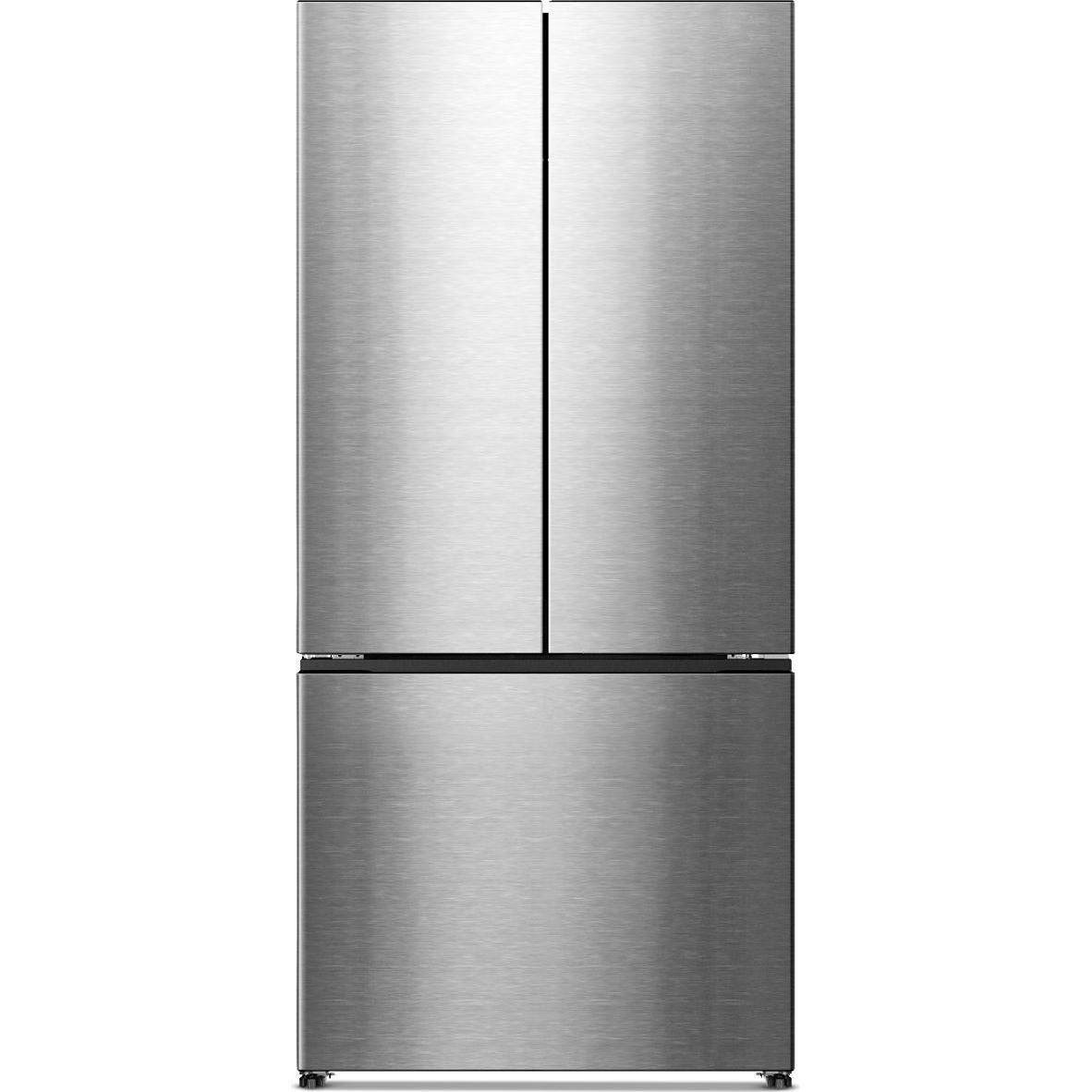  Amana 33-inch, 18 cu. ft. French 3-Door Refrigerator ARFC3133TW IMAGE 1