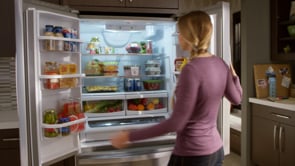  Whirlpool 30-inch, 19.68 cu.ft. Freestanding French 3-Door Refrigerator with FreshFlow™ Air Filter WRF560SFHW EXTERNAL_VIDEO 1