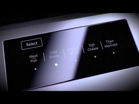  KitchenAid 36-inch, 25.8 cu. ft. French 5-Door Refrigerator with Ice and Water KRMF706ESS EXTERNAL_VIDEO 2