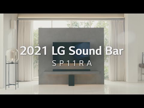  LG 7.1.4-Channel Sound Bar with Wi-Fi and Bluetooth SP11RA EXTERNAL_VIDEO 1