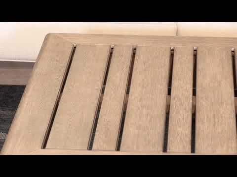  Signature Design by Ashley Gerianne P805-701 Rectangular Cocktail Table EXTERNAL_VIDEO 1