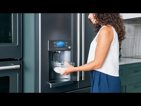  Café 36-inch, 22.2 cu.ft. Counter-Depth French 3-Door Refrigerator with Hot Water Dispenser CYE22TP2MS1 EXTERNAL_VIDEO 4