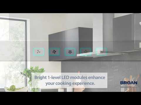  Broan 30-inch Designer Collection BWT1 Series Wall Mount Range Hood BWT1304SSB EXTERNAL_VIDEO 1