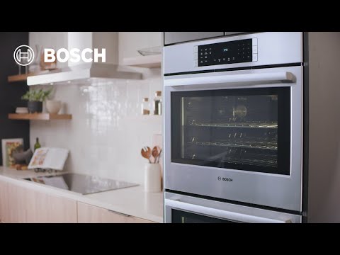  Bosch 30-inch, 4.6 cu. ft. Built-in Single Wall Oven with Convection Technology - Right SideOpening Door HBL5455RUC EXTERNAL_VIDEO 1