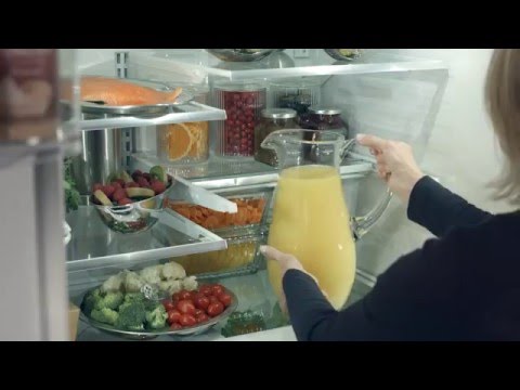  GE 33-inch, 18.6 cu. ft. Counter-Depth French-Door Refrigerator with Ice Maker GWE19JGLWW EXTERNAL_VIDEO 1