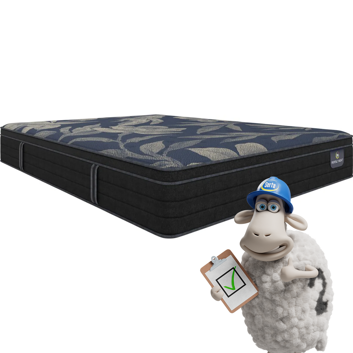 Serta Shadow Luxury Firm Euro Top Mattress (Twin)