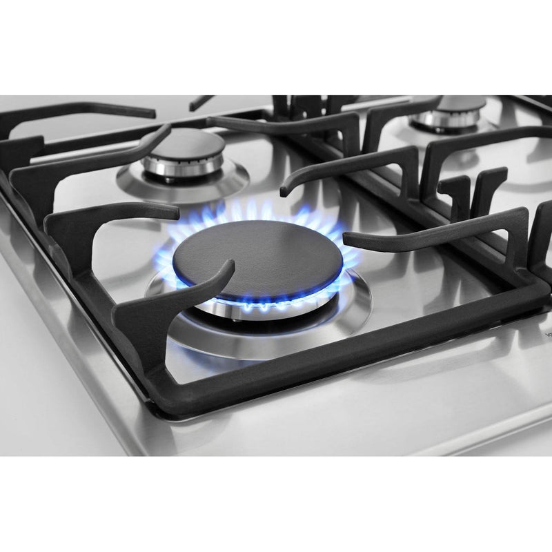 Whirlpool 24-inch Built-In Gas Cooktop WCG52424AS IMAGE 2