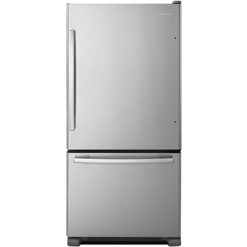 Amana 33-inch, 22 cu. ft. Bottom Freezer Refrigerator ABB2224BRM IMAGE 1