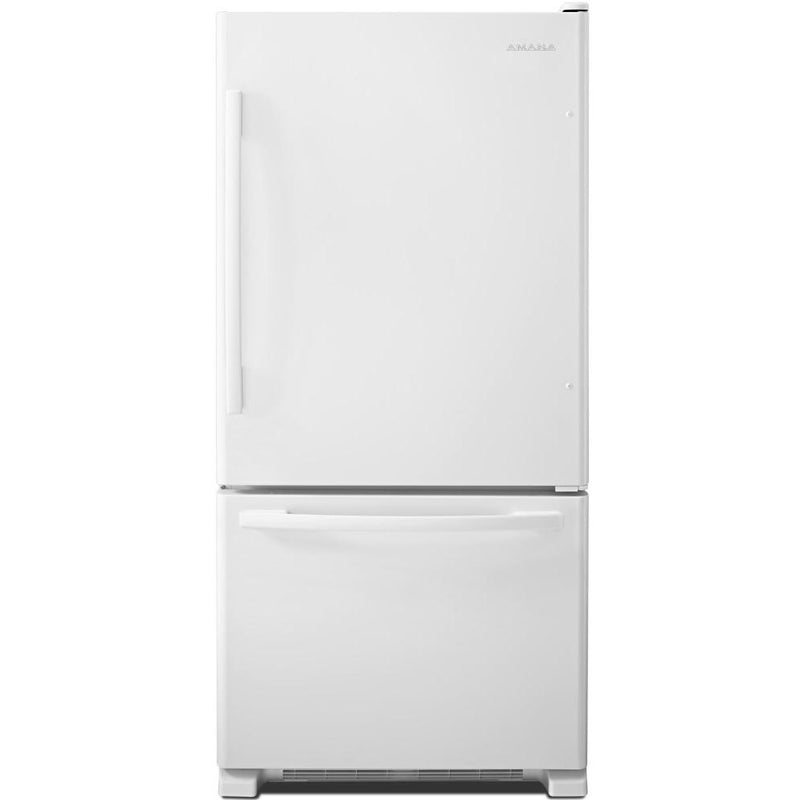Amana 33-inch, 22 cu. ft. Bottom Freezer Refrigerator ABB2224BRW IMAGE 1
