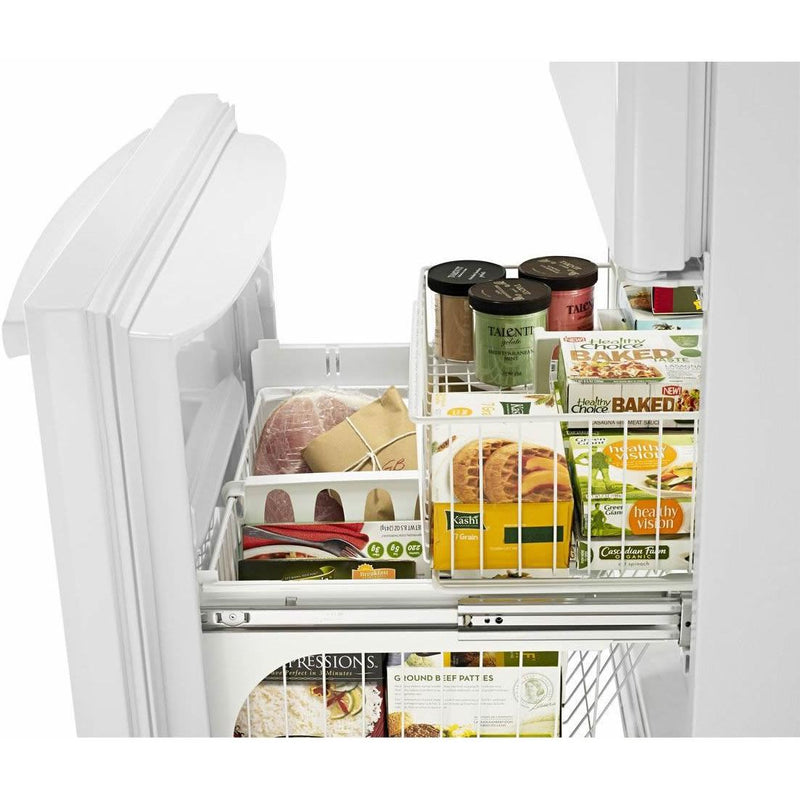 Amana 33-inch, 22 cu. ft. Bottom Freezer Refrigerator ABB2224BRW IMAGE 3
