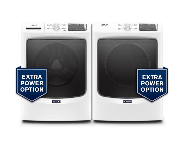 Maytag High Efficiency Front Load Washer and Dryer Set MHW5630HW-YMED5630HW