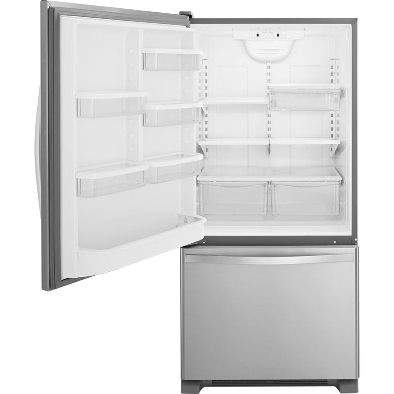 Whirlpool 30-inch, 18.6 cu. ft. Bottom Freezer Refrigerator WRB329LFBM IMAGE 2