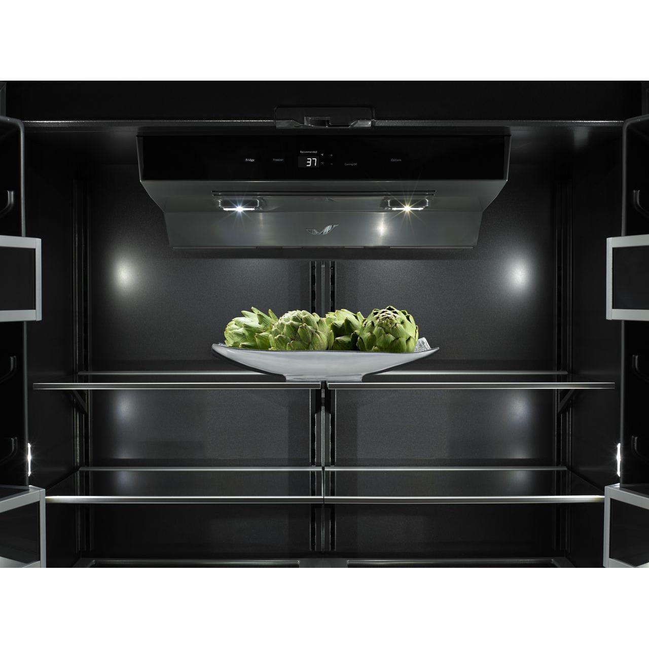 JennAir 36-inch, 21 cu.ft. Built-in Bottom Freezer Refrigerator with Obsidian Interior JB36NXFXRE IMAGE 10