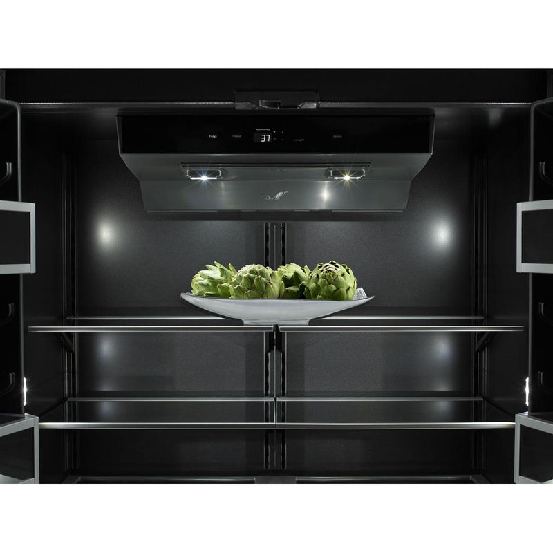 JennAir 36-inch, 21 cu.ft. Built-in Bottom Freezer Refrigerator with Obsidian Interior JB36NXFXRE IMAGE 10