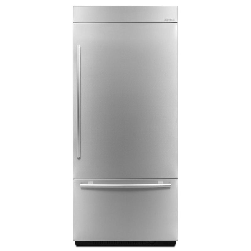 JennAir 36-inch, 21 cu.ft. Built-in Bottom Freezer Refrigerator with Obsidian Interior JB36NXFXRE IMAGE 2