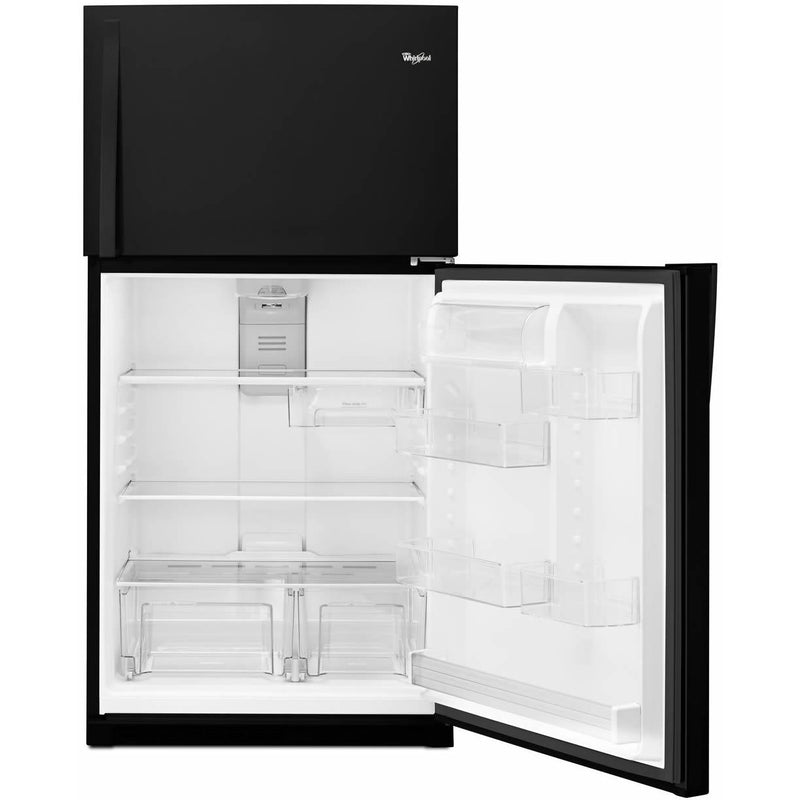 Whirlpool 33-inch, 21.3 cu. ft. Freestanding Top Freezer Refrigerator with Flexi-Slide™ Bin WRT541SZDB IMAGE 3