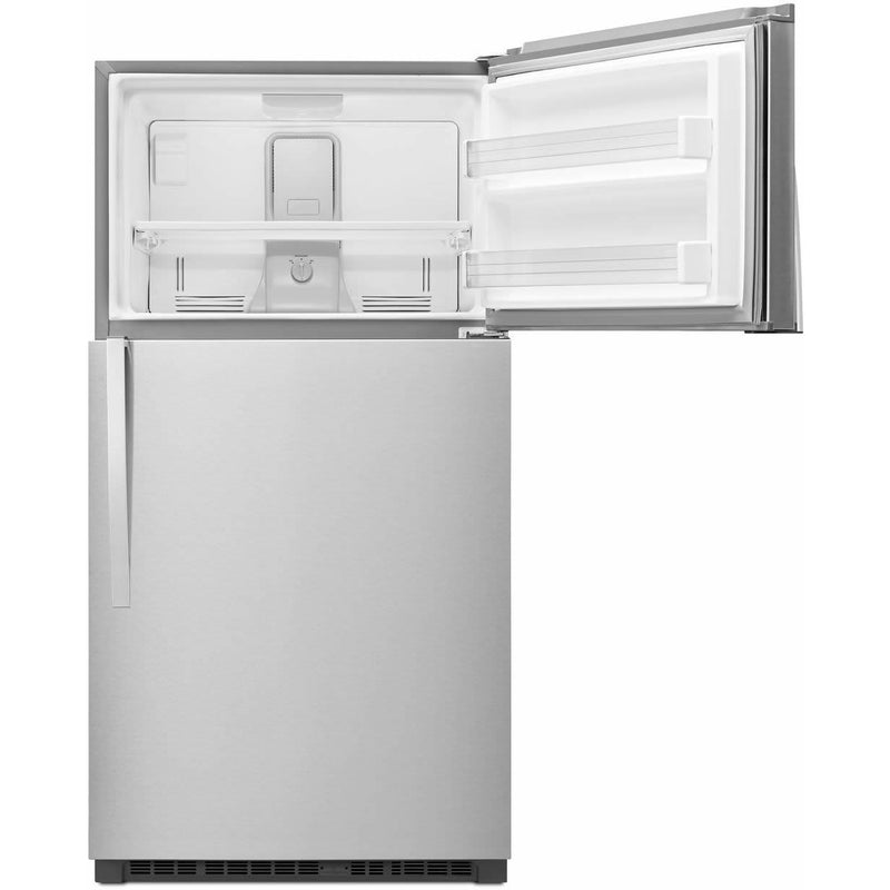 Whirlpool 33-inch, 21.3 cu. ft. Freestanding Top Freezer Refrigerator with Flexi-Slide™ Bin WRT541SZDM IMAGE 2