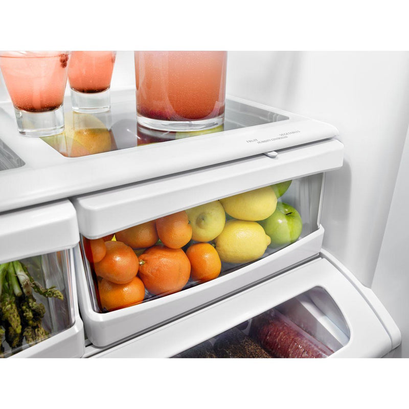 KitchenAid 36-inch, 25 cu.ft. Freestanding French 3-Door Refrigerator with ExtendFresh™ Plus Temperature Management System KRFF305ESS IMAGE 10