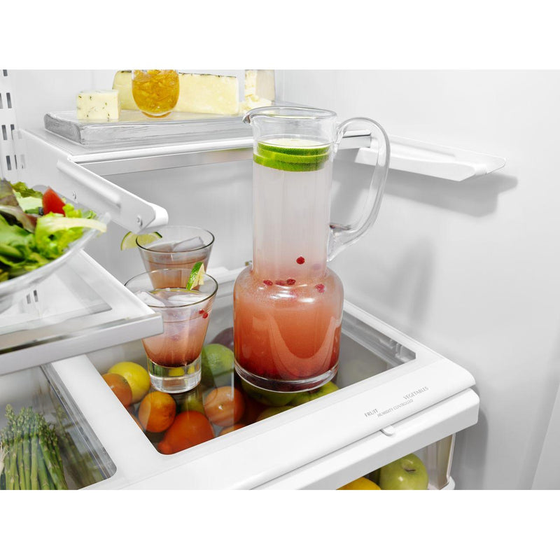 KitchenAid 36-inch, 25 cu.ft. Freestanding French 3-Door Refrigerator with ExtendFresh™ Plus Temperature Management System KRFF305ESS IMAGE 14