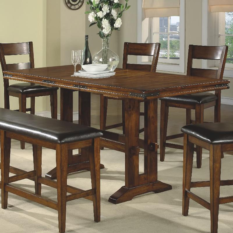 Winners Only Mango Counter Height Dining Table with Trestle Base T1-MO3678T-O IMAGE 1