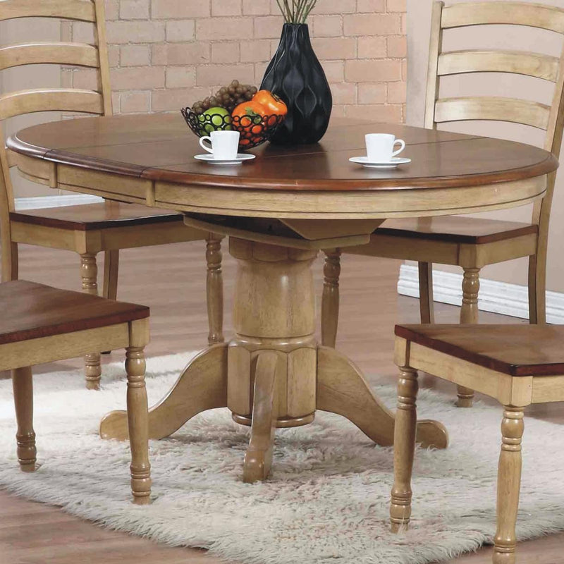Winners Only Quaint Retreat Dining Table with Pedestal Base T1-QR4257-B IMAGE 1