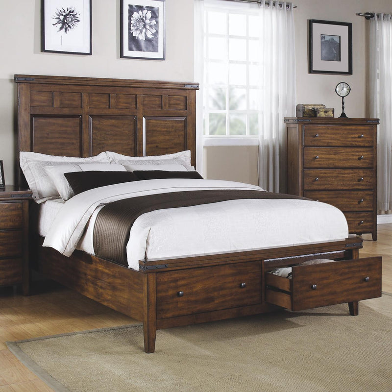 Winners Only Mango King Bed with Storage BR-MO1001K-O IMAGE 1