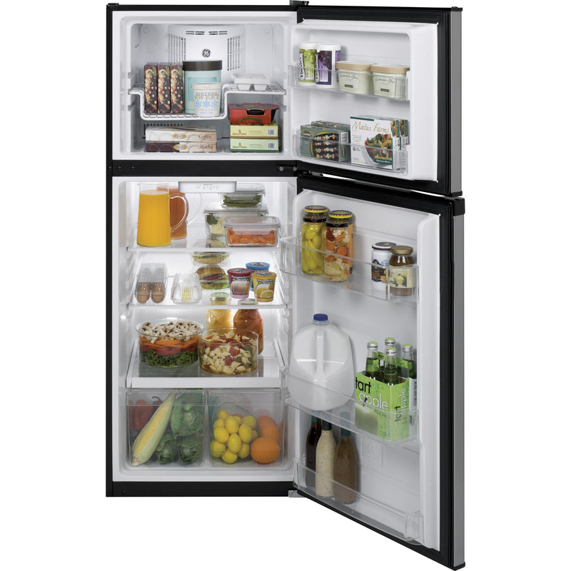 GE 24-inch, 11.6 cu. ft. Top Freezer Refrigerator GPE12FSKSB IMAGE 3