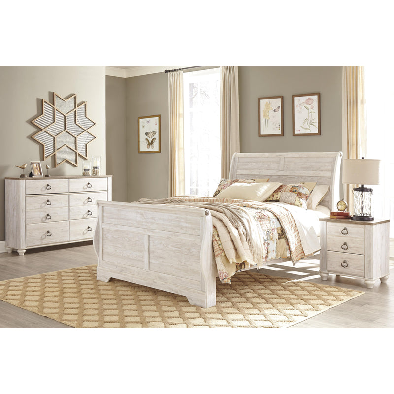 Signature Design by Ashley Willowton 2Drawer Nightstand B26792
