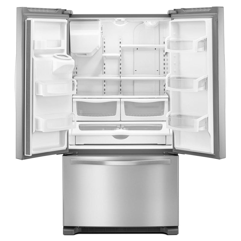 Whirlpool 36-inch, 24.7 cu. ft. French 3-Door Refrigerator with Ice and Water Dispensing System WRF555SDFZ IMAGE 3