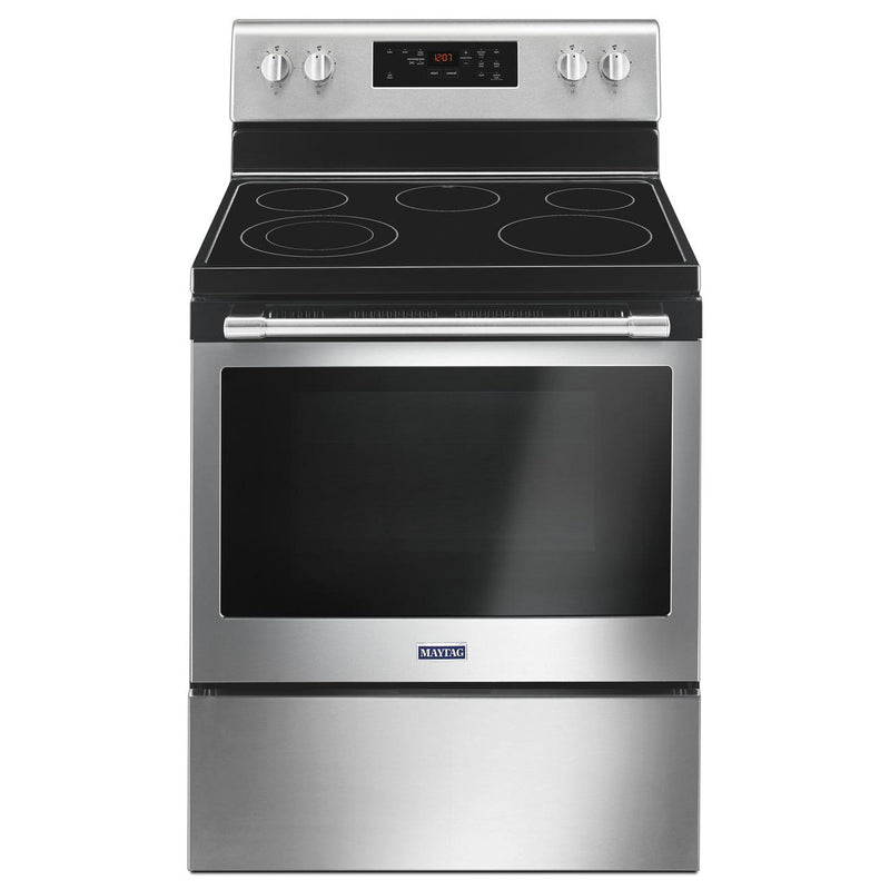 Maytag 30-inch Freestanding Electric Range with Precision Cooking™ System YMER6600FZ IMAGE 1