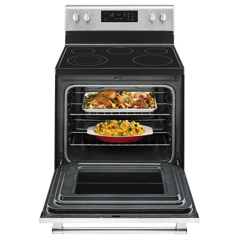 Maytag 30-inch Freestanding Electric Range with Precision Cooking™ System YMER6600FZ IMAGE 4