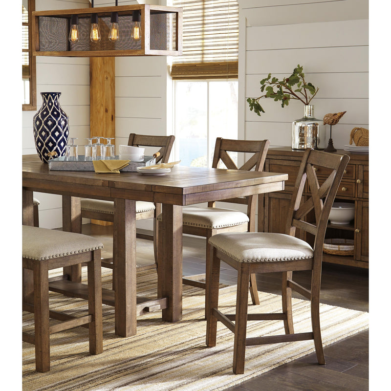 Ashley counter height shop dining table