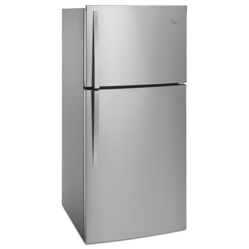 Whirlpool 30-inch, 19.14 cu.ft. Freestanding Top Freezer Refrigerator with Flexi-Slide™ Bin WRT519SZDG IMAGE 2
