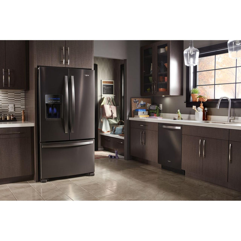 Whirlpool 36-inch, 24.7 cu. ft. French 3-Door Refrigerator with Ice and Water Dispensing System WRF555SDHV IMAGE 13