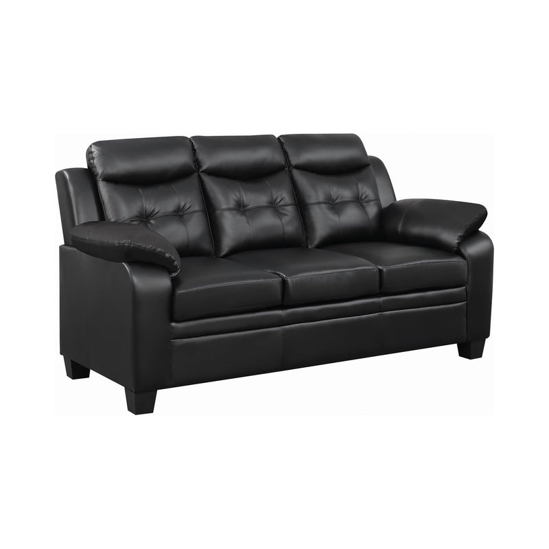 Coaster Furniture Finley Stationary Leatherette Sofa 506551 IMAGE 1