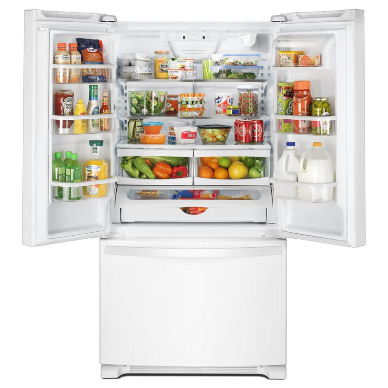 Whirlpool 36-inch, 20.0 cu. ft. Counter-Depth French 3-Door Refrigerator WRF540CWHW IMAGE 3