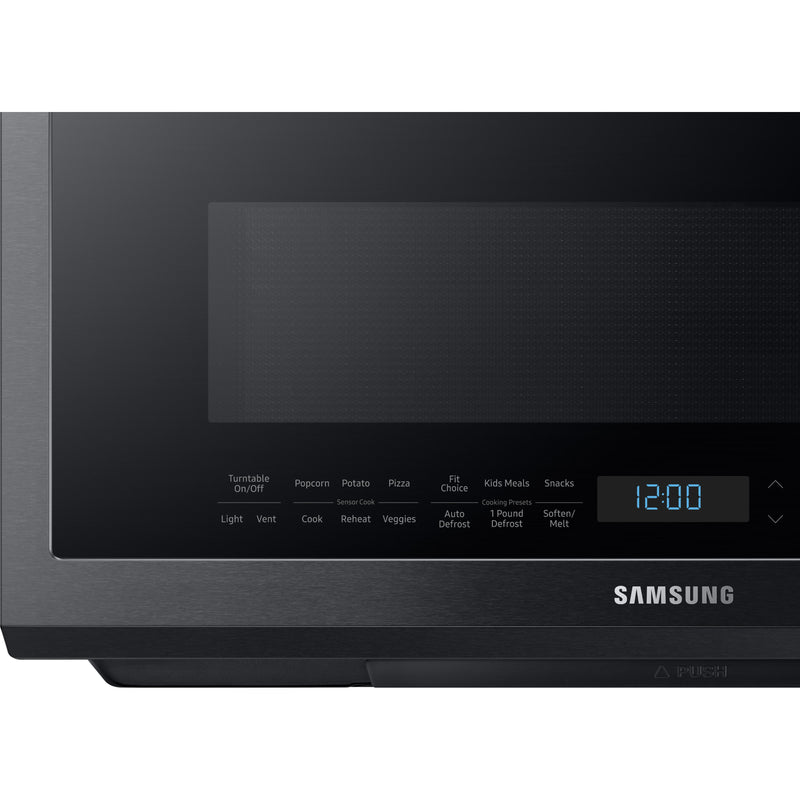 Samsung 30-inch, 2.1 cu.ft. Over-the-Range Microwave Oven with Ventilation System ME21M706BAG/AC IMAGE 5