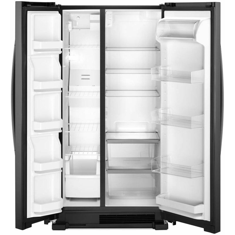 Whirlpool 33-inch, 21.7 cu. ft. Freestanding Side-by-side Refrigerator with Adaptive Defrost WRS312SNHB IMAGE 2