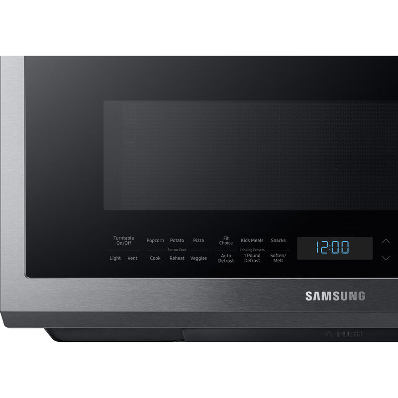 Samsung 30-inch, 2.1 cu.ft. Over-the-Range Microwave Oven with Ventilation System ME21M706BAS/AC IMAGE 5