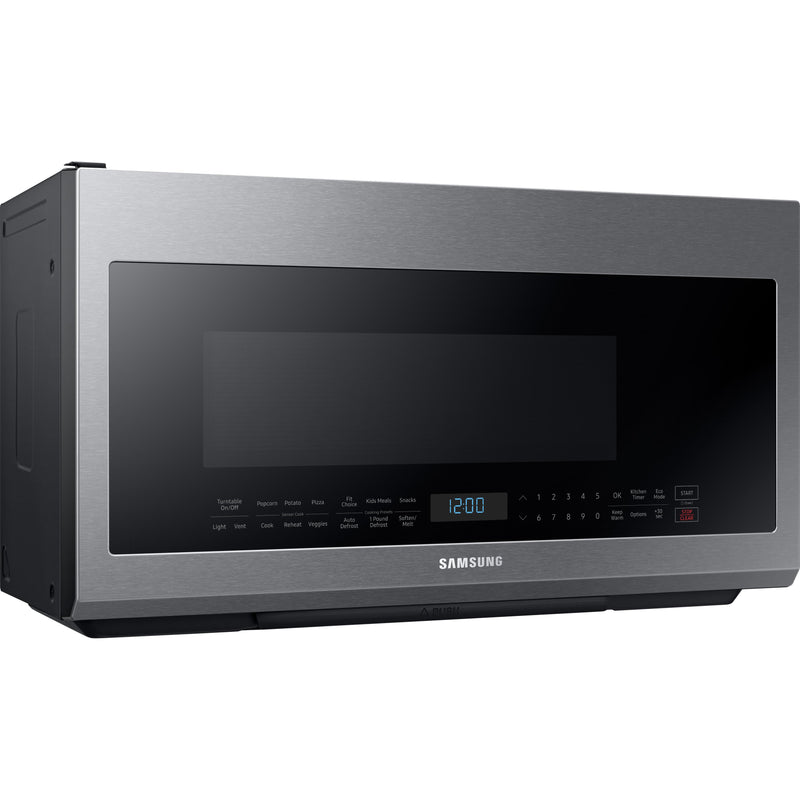 Samsung 30-inch, 2.1 cu.ft. Over-the-Range Microwave Oven with Ventilation System ME21M706BAS/AC IMAGE 6