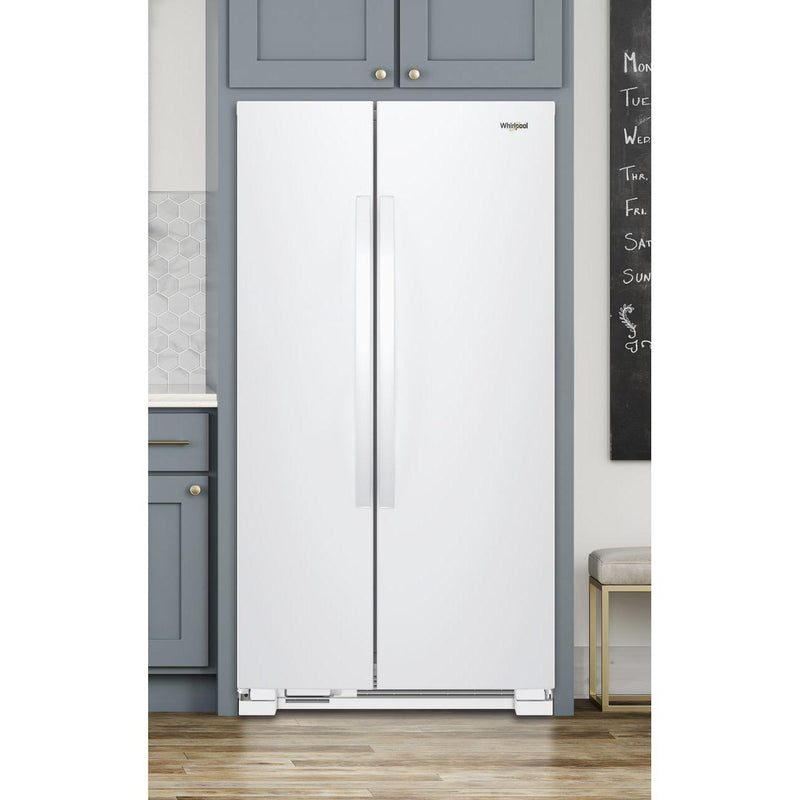 Whirlpool 36-inch, 25.1 cu. ft. Side-By-Side Refrigerator WRS315SNHW IMAGE 6